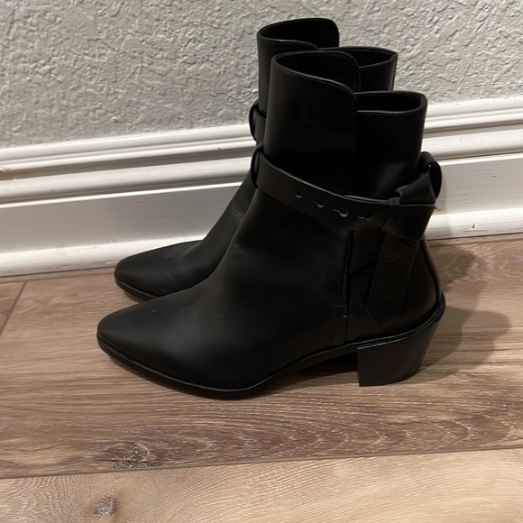 Frame leather ankle boots - Picture 3 of 3